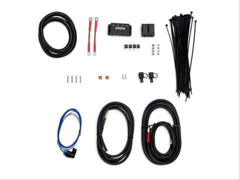 Kit de câblage Redarc pour chargeur DC-DC 40 50 A installation compartiment moteur