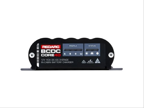 Chargeur de batterie auxiliaire Redarc Core 40 DC DC 12 V 40 A pour installation habitacle