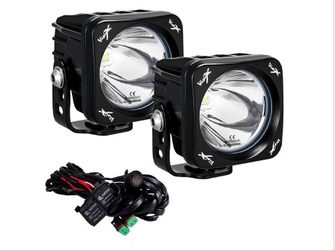 Kit de 2 phares LED Vision X Light Cannon CG2