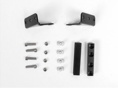 Jeu de supports latéraux à déport pour auvent pour quick release James Baroud