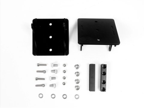 Jeu de supports latéraux centrés pour auvent pour quick release James Baroud