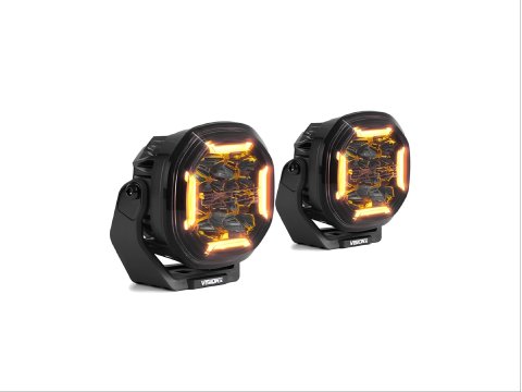 Kit de 2 phares VisionX Explora 4'' 18 Leds 90W