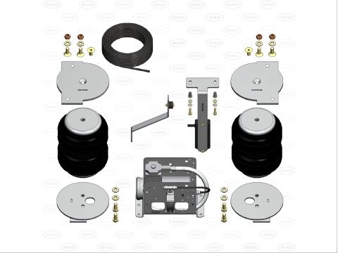 Kit boudins pneumatiques renfort lames MAD Air Master Automatic pour Isuzu DMax 2020+