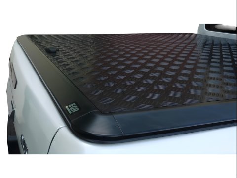 Couvre-benne aluminium thermolaqué noir pour Toyota Hilux Revo double cabine 2015 +
