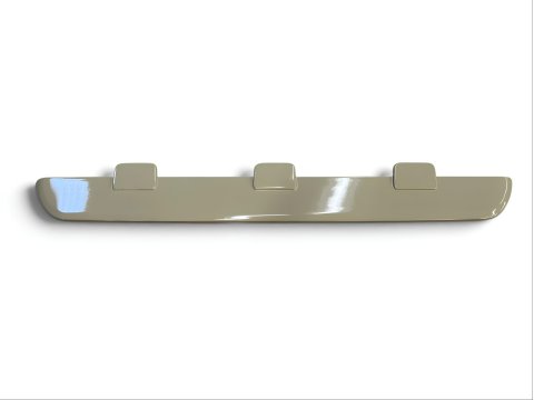 Spoiler de toit arrière couleur sable pour Toyota Land Cruiser série 7