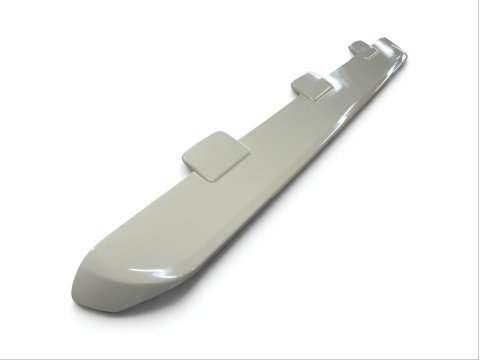 Spoiler de toit arrière couleur sable pour Toyota Land Cruiser série 7