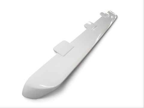 Spoiler de toit arrière couleur blanc pour Toyota Land Cruiser série 7