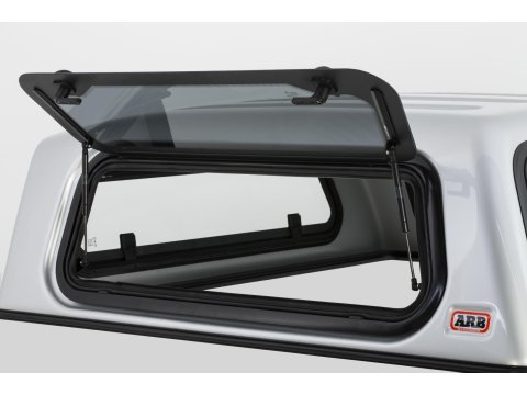 Hard top ARB Classic Plus Smooth avec vitres latérales relevables pour Ford Ranger Extra Cab T6 / T7 / T8 2012-2022