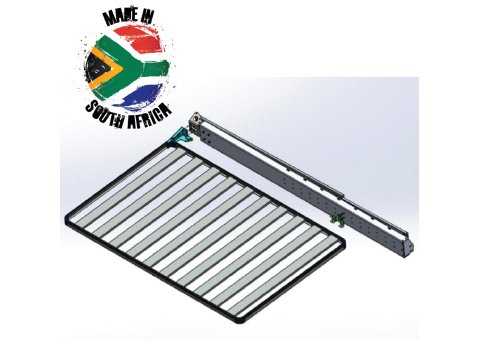 Support de auvent 270° 180° et 2M droit pour galerie slimline Front Runner par Alu-Cab