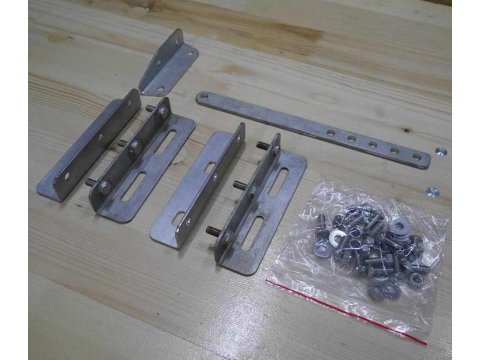 Supports de auvent 270° universels Alu-Cab