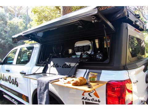 Ensemble de cuisine complet 1250mm avec compartiments latéral pour hardtop Contour Alu-Cab
