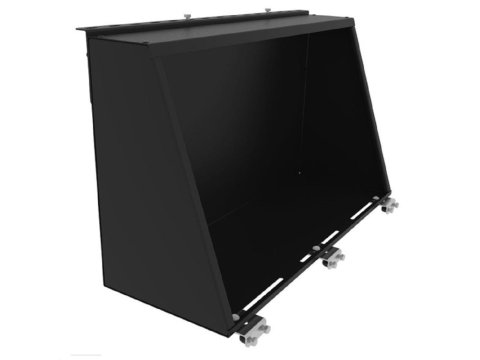 Compartiment latéral intérieur universel 750mm noir pour hardtop Alu-Cab