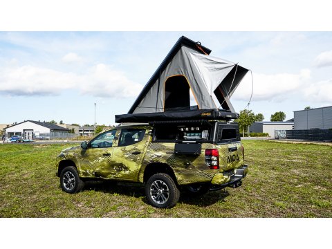 Compartiment latéral intérieur universel 750mm noir pour hardtop Alu-Cab
