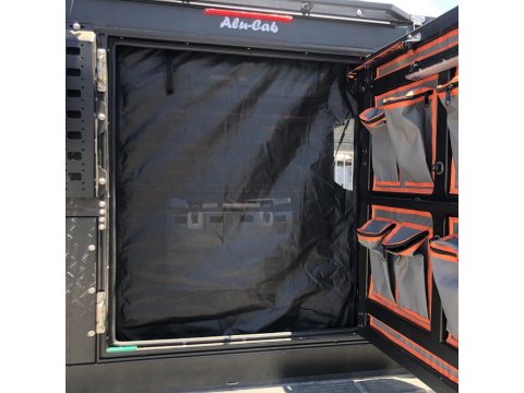 Moustiquaire de porte arrière hardtop canopy camper Alu-Cab