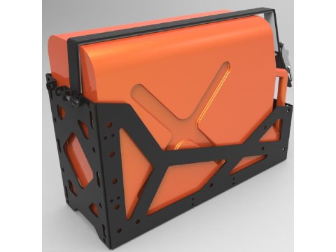 Support jerrycan pour Hardtop Adventure Alu-Cab