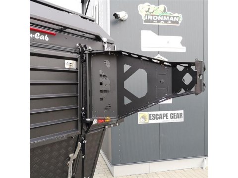 Support de roue de secours sur Hardtop Khaya camper Alu-Cab