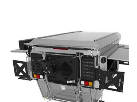 Support de roue de secours sur Hardtop Khaya camper Alu-Cab
