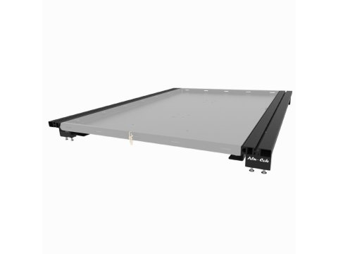 Panier de toit avec supports de table Alu-Cab