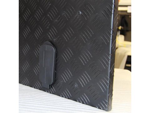 Couvercle de protection pour serrure de hard top Alu-Cab