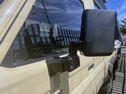 Rallonges de rétroviseurs extérieur Toyota Land Cruiser 76 78 79 Alu-Cab