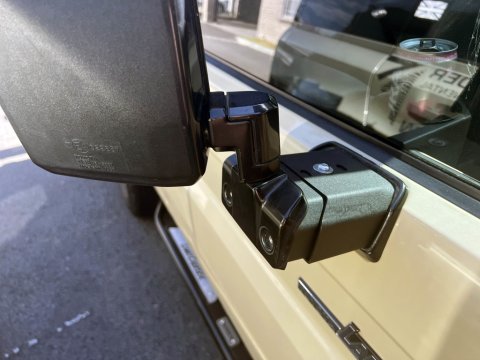 Rallonges de rétroviseurs extérieur Toyota Land Cruiser 76 78 79 Alu-Cab