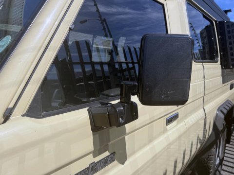 Rallonges de rétroviseurs extérieur Toyota Land Cruiser 76 78 79 Alu-Cab