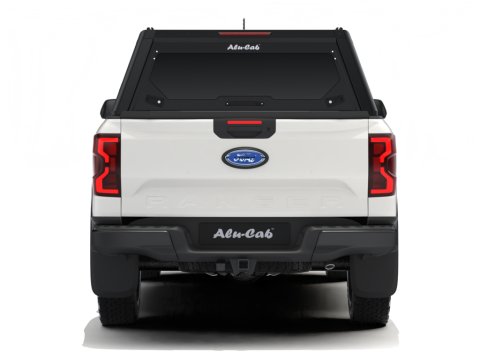 Hardtop Contour noir lisse avec fenêtre latérale Ford Ranger 2023+ double cab Alu-Cab