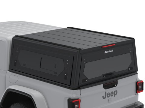 Hardtop Contour noir lisse avec fenêtre latérale pour Jeep Gladiator 2019+ Alu-Cab