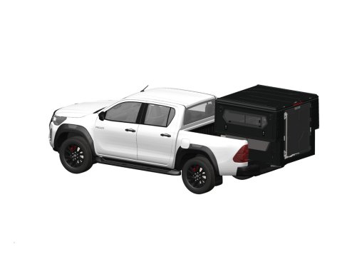 Plateforme ModCAP Alu-Cab Drive Off pour double cabine