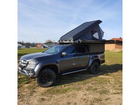 Hardtop Canopy Camper DC Mercedes Classe X Alu-Cab