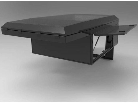 Hardtop Canopy Camper DC Toyota Hilux Vigo 2005-2015 Alu-Cab