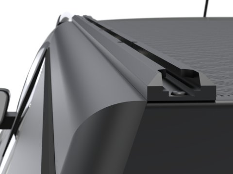 Hardtop Explorer Guard aluminium noir lisse Ford Ranger 2012-2022 double cabine Alu Cab
