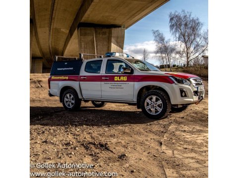 Hardtop Explorer noir lisse Isuzu D-Max 2012-2020 double cabine Alu-Cab
