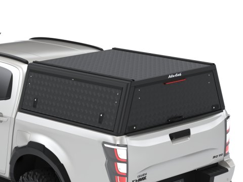 Hardtop Explorer Guard aluminium noir strié Isuzu D-Max 2020+ double cabine Alu Cab