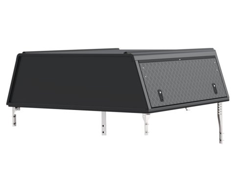 Hardtop Explorer Guard aluminium noir strié Isuzu D-Max 2020+ double cabine Alu Cab