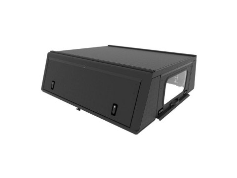 Hardtop Adventure noir strié Isuzu D-Max 2021+ double cabine Alu-Cab