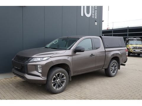 Hardtop Explorer noir lisse Mitsubishi L200 et Fiat Fullback 2016+ double cabine Alu-Cab