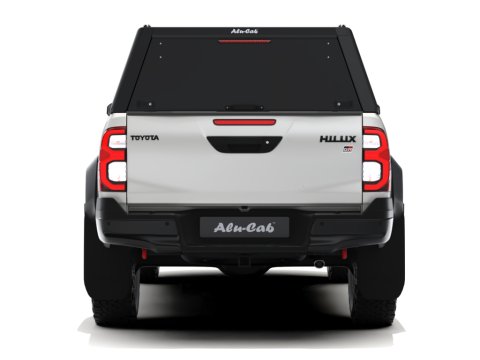 Hardtop Explorer Guard aluminium noir lisse Toyota Hilux Revo double cabine Alu Cab
