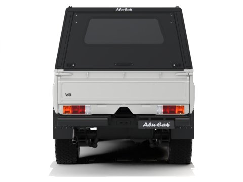 Hardtop Explorer noir lisse Toyota Land Cruiser 79 double cabine 1999+ Alu-Cab