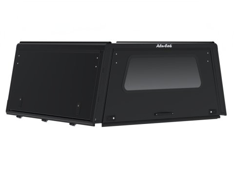 Hardtop Explorer noir lisse Toyota Land Cruiser 79 double cabine 1999+ Alu-Cab