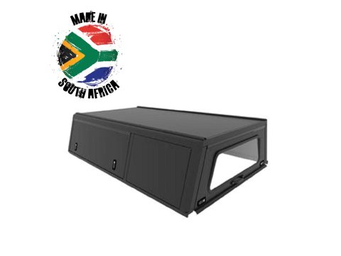Hardtop Explorer noir lisse Toyota Hilux 2016+ Single Cab Alu-Cab