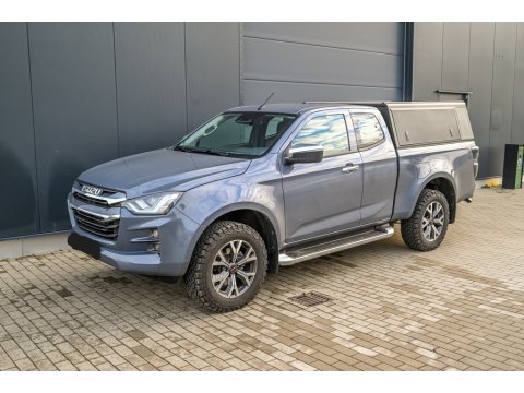 Hardtop Explorer noir lisse Isuzu D-Max 2012-2020 Space-Cab Alu-Cab