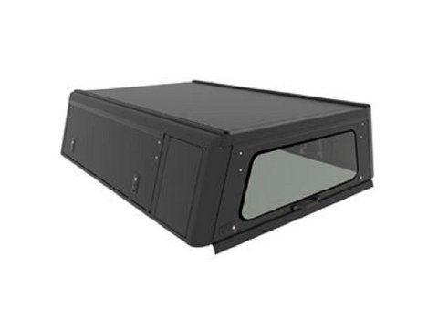 Hardtop Explorer noir lisse Toyota Hilux 2005-2015 Extra-Cab Alu-Cab