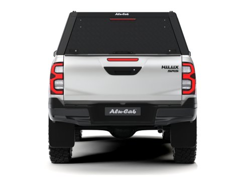 Hardtop Explorer Guard aluminium noir strié Toyota Hilux Revo extra cabine Alu Cab