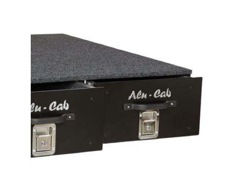 Tiroirs double 1230 mm Alu-Cab