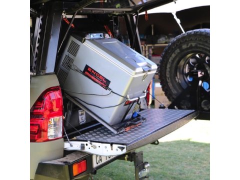 Plateau coulissant basculant pour réfrigérateur 80L Alu-Cab