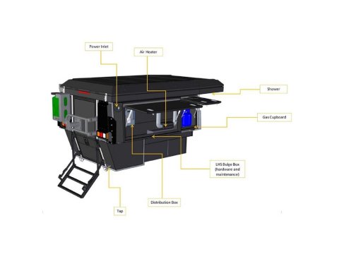 Cellule Khaya Camper Family Alu-Cab