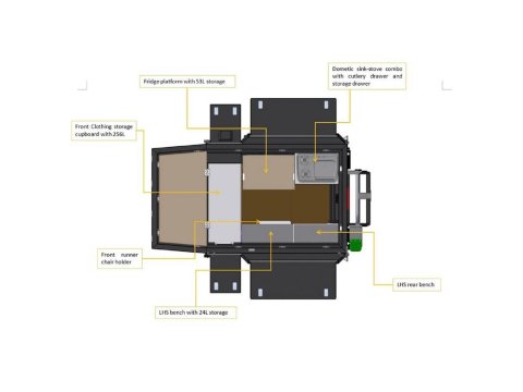 Cellule Khaya Camper confort Alu-Cab