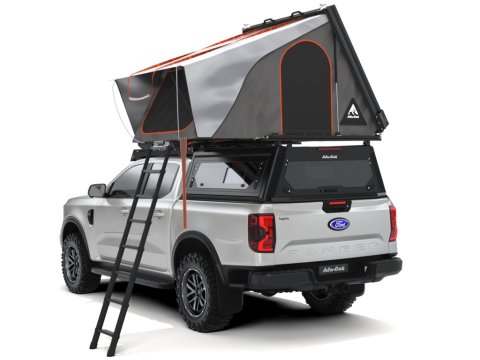 Tente de toit Alu-Cab noire RT-2S