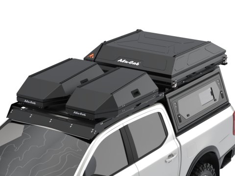Tente de toit Alu-Cab noire RT-2S